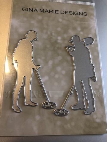 Gina Marie Metal cutting die - METAL DETECTING MAN & WOMAN
