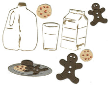 Load image into Gallery viewer, Dies ... to die for metal cutting die - Milk and Cookies - Gingerbread Man
