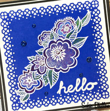 Load image into Gallery viewer, Gina Marie Metal cutting die - Mini Heart lace square