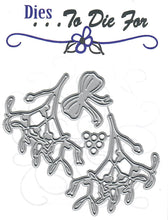 Load image into Gallery viewer, Dies ... to die for metal cutting die - Mistletoe