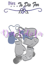 Load image into Gallery viewer, Dies ... to die for metal cutting die Mittens and socks set
