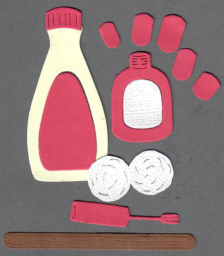 Dies ... to die for metal cutting die - Nail Polish set