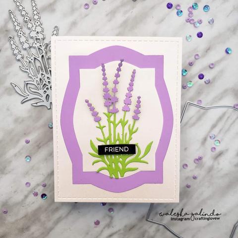 Gina Marie Metal cutting die - NESTED LABEL #1 DIE SET