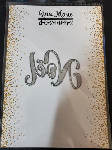Gina Marie Metal cutting die - Noel