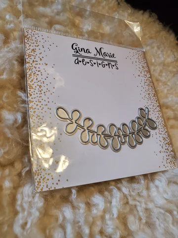 Gina Marie Metal cutting die -  Olive Branch