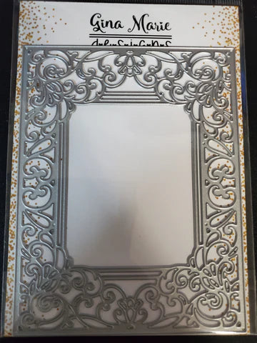 Gina Marie Metal cutting die -  Ornamental Iron Frame