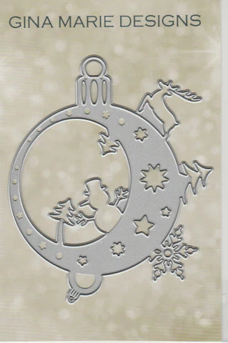 Gina Marie Metal cutting die - Ornament scene