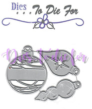 Load image into Gallery viewer, Dies ... to die for metal cutting die - Ornament trio