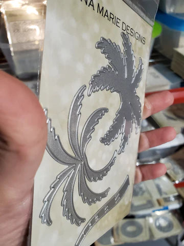 Gina Marie Metal cutting die - Tropical palm - Palm tree layering