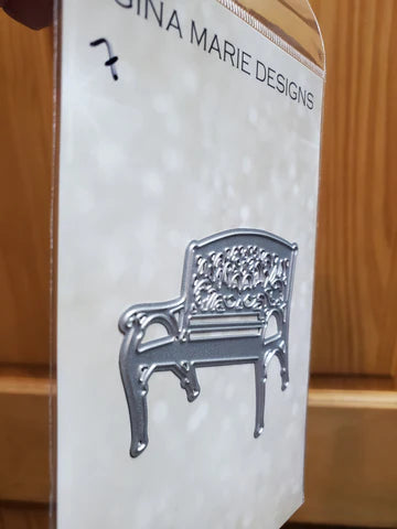 Gina Marie Metal cutting die - Park Bench