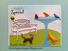 Load image into Gallery viewer, Gina Marie Metal cutting die - Park Bench