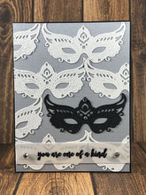 Load image into Gallery viewer, Gina Marie Metal cutting die - Fancy Mask Mardi Gras Party