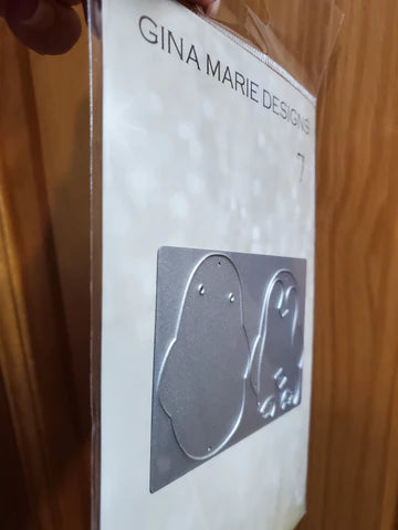 Gina Marie Metal cutting die -  Penguin layering