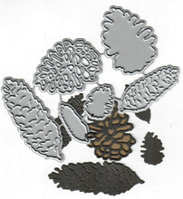 Load image into Gallery viewer, Dies ... to die for metal cutting die - Pine cone mix