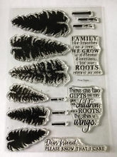 Load image into Gallery viewer, Gina Marie Clear stamp set - Pine Tree layered