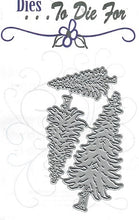 Load image into Gallery viewer, Dies ... to die for metal cutting die - Pine Trees Woodlands