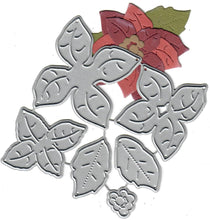 Load image into Gallery viewer, Dies ... to die for metal cutting die - Poinsettia #1 small