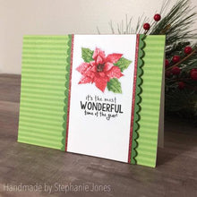 Load image into Gallery viewer, Gina Marie Clear stamp set - Poinsettia layered