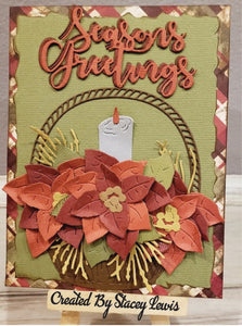 Dies ... to die for metal cutting die - Poinsettia #1 small