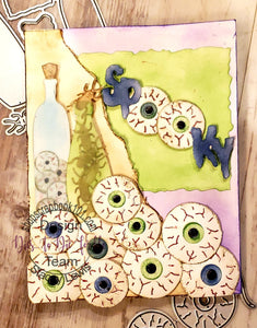 Dies ... to die for metal cutting die - Creepy Eyes - Eye balls