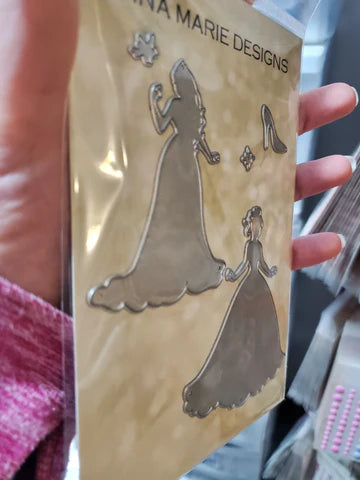Gina Marie Metal cutting die - Pretty Princess