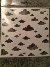Load image into Gallery viewer, Gina Marie stencil 6x6 - Puffy Clouds