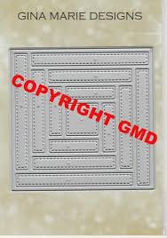 Gina Marie Metal cutting die - Quilt 2 - #2