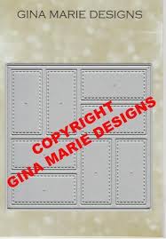 Gina Marie Metal cutting die - Quilt 6 - #6