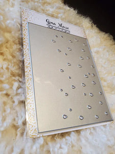 Gina Marie Metal cutting die - Rain background plate