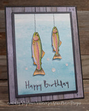 Load image into Gallery viewer, Gina Marie Metal cutting die -  Rainbow trout fish