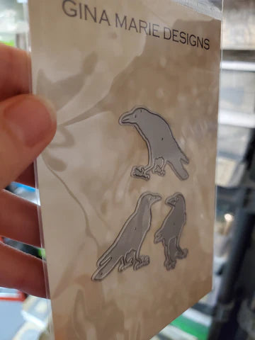 Gina Marie Metal cutting die -  Ravens