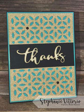 Load image into Gallery viewer, Gina Marie Metal cutting die - Thanks word