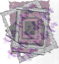 Load image into Gallery viewer, Dies ... to die for metal cutting die - Ruffle edge fabric rectangle