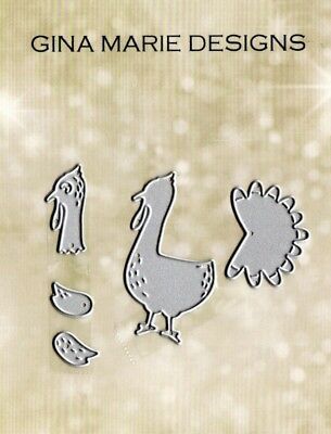 Gina Marie Metal cutting die -  layered Turkey