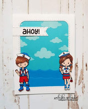 Load image into Gallery viewer, Gina Marie Clear stamp set - Sailor kids