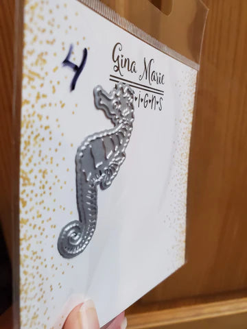 Gina Marie Metal cutting die -  Sea horse