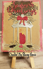 Load image into Gallery viewer, Dies ... to die for metal cutting die - Seasons Greetings word
