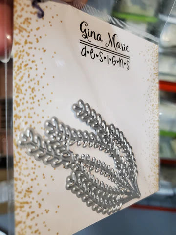 Gina Marie Metal cutting die -  Seaweed