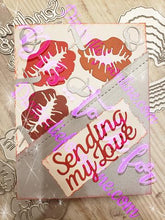 Load image into Gallery viewer, Dies ... to die for metal cutting die - Lipstick Kisses