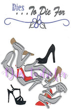 Load image into Gallery viewer, Dies ... to die for metal cutting die - Shoes Dancing - High Heel