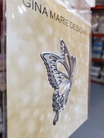 Gina Marie Metal cutting die - side profile butterfly