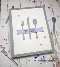 Load image into Gallery viewer, Gina Marie Metal cutting die - Silverware - Fork knife spoon