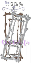 Load image into Gallery viewer, Dies ... to die for metal cutting die - Slimline Branch Frame set
