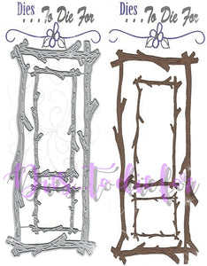 Dies ... to die for metal cutting die - Slimline Branch Frame set