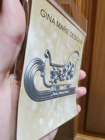Gina Marie Metal cutting die -  Santa's Sleigh