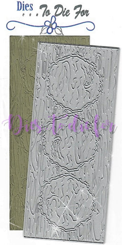 Dies ... to die for LLC metal cutting die - Slimline Tree with Critter home background - Slim line