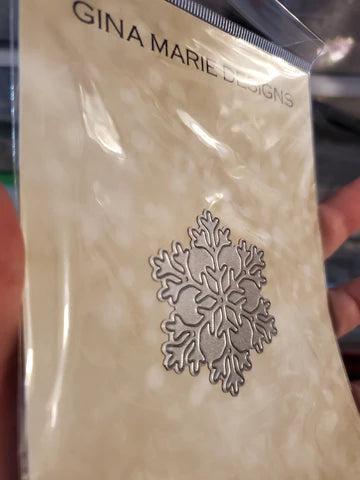 Gina Marie Metal cutting die - Snowflake small #1