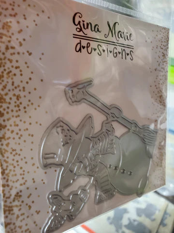 Gina Marie Metal cutting die - Snowman