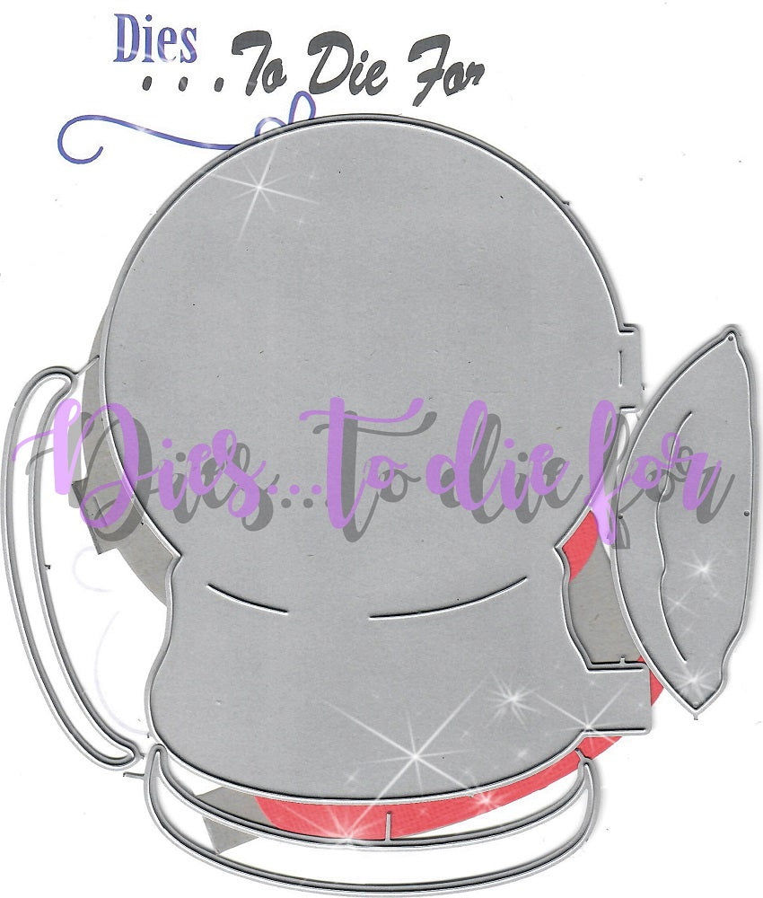 Dies ... to die for metal cutting die - Snow globe card maker set