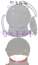 Load image into Gallery viewer, Dies ... to die for metal cutting die - Snow globe card maker set